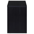 Westpark 2-drawer Nightstand LED Lights and USB Black