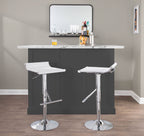 Mirage Ale - Contemporary Adjustable Bar Stool