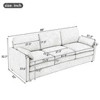 Cozy Upholstered 3 Seater Sofa Cushion For Living Room