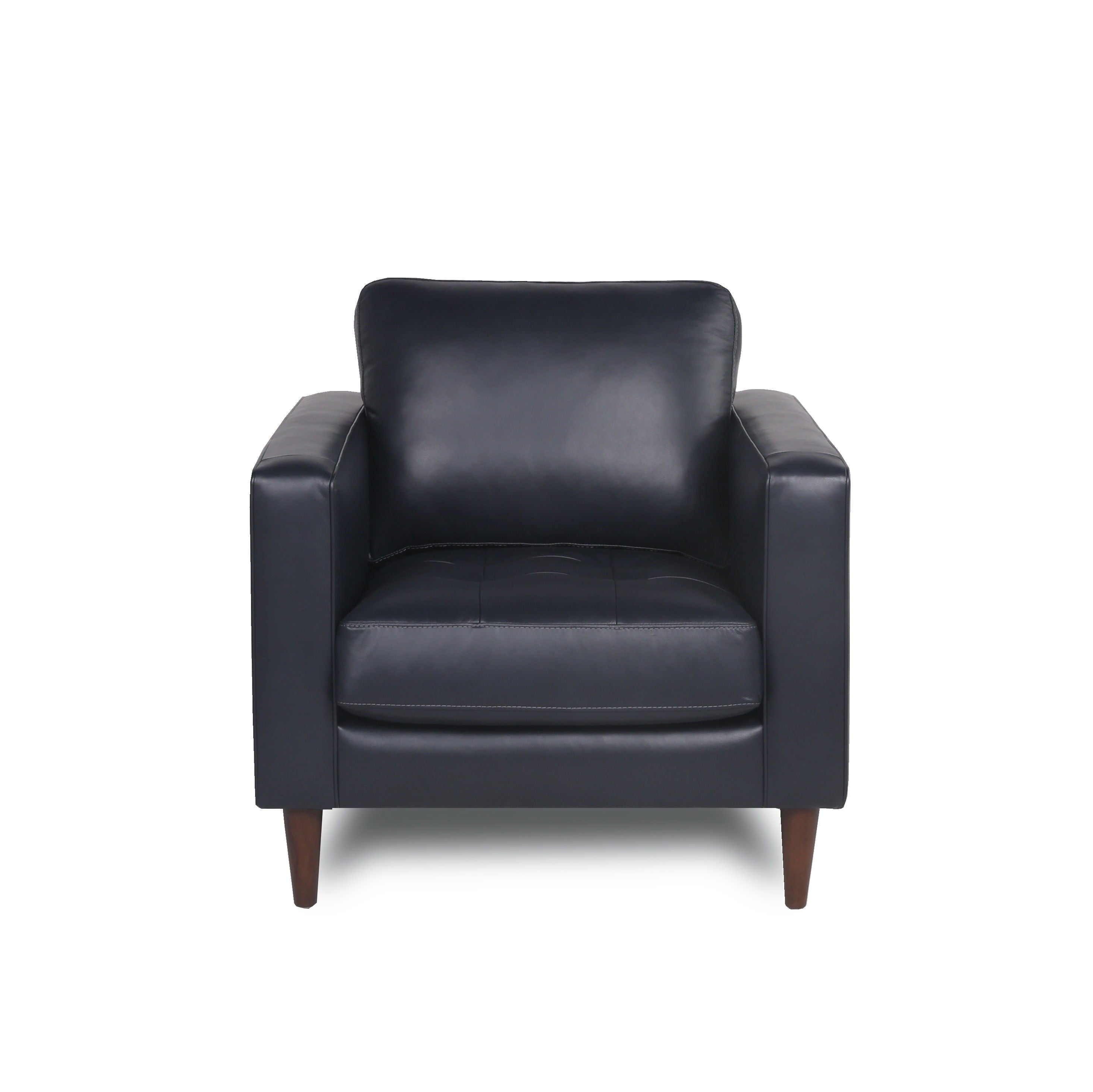 Mid-Century Tufted Chair