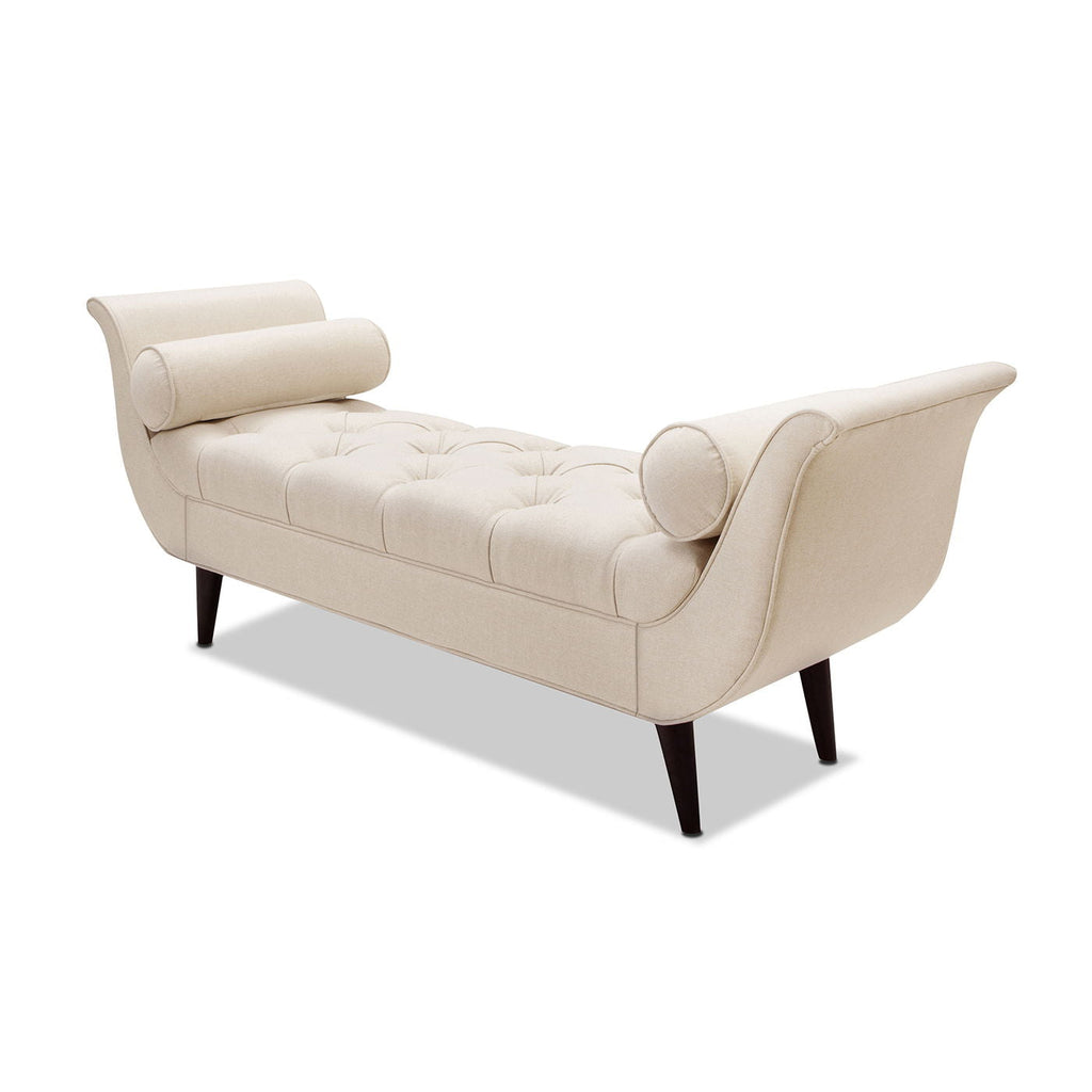 Alma - Tufted Flared Arm Entryway Bench
