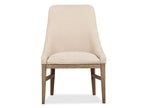 Tristan - Upholstered Arm Chair (Set of 2) - Swiss Coffee