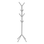 Coat Rack, Hall Tree, Free Standing, 8 Hooks, Entryway, Contemporary & Modern