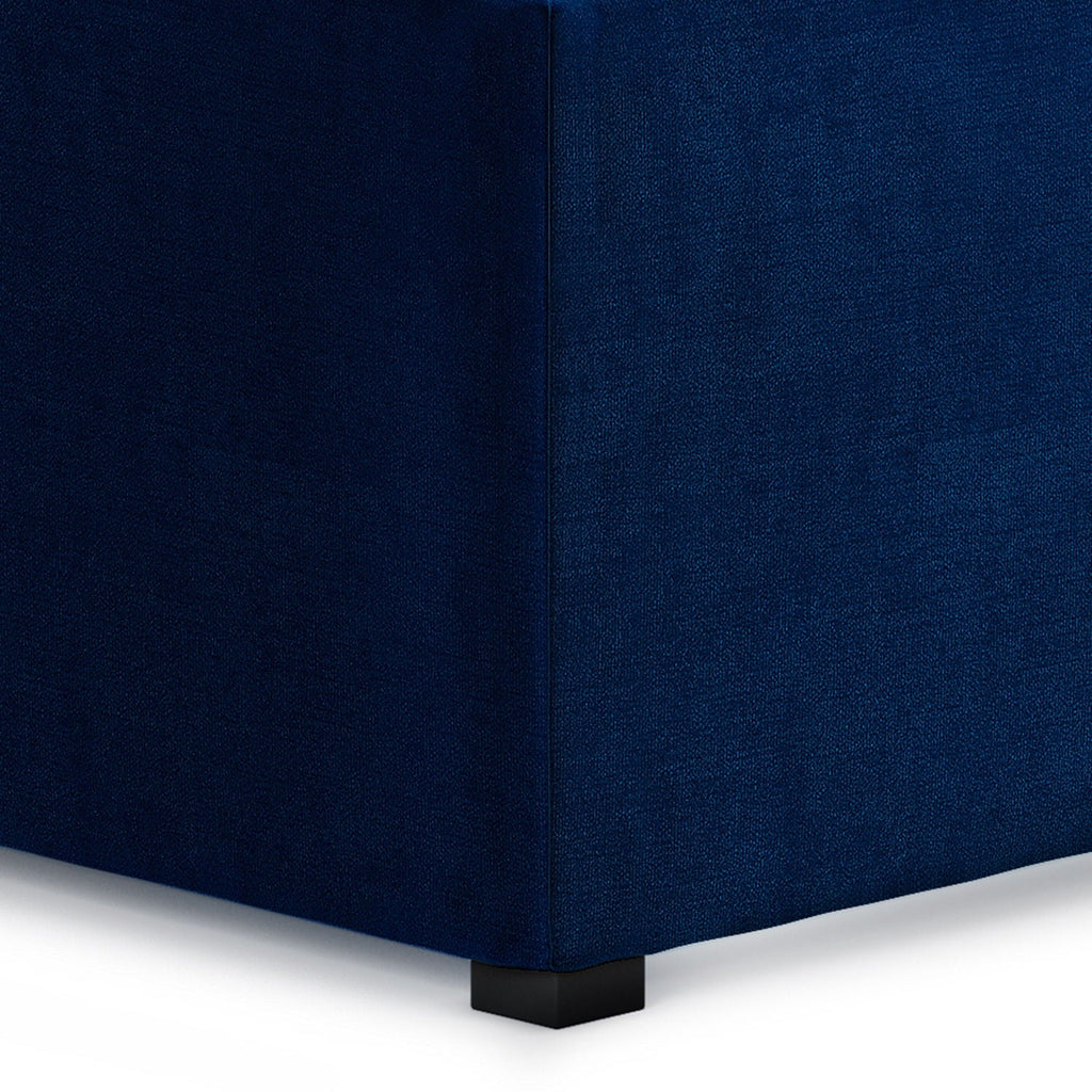 Avalon - Square Coffee Table, Storage Ottoman