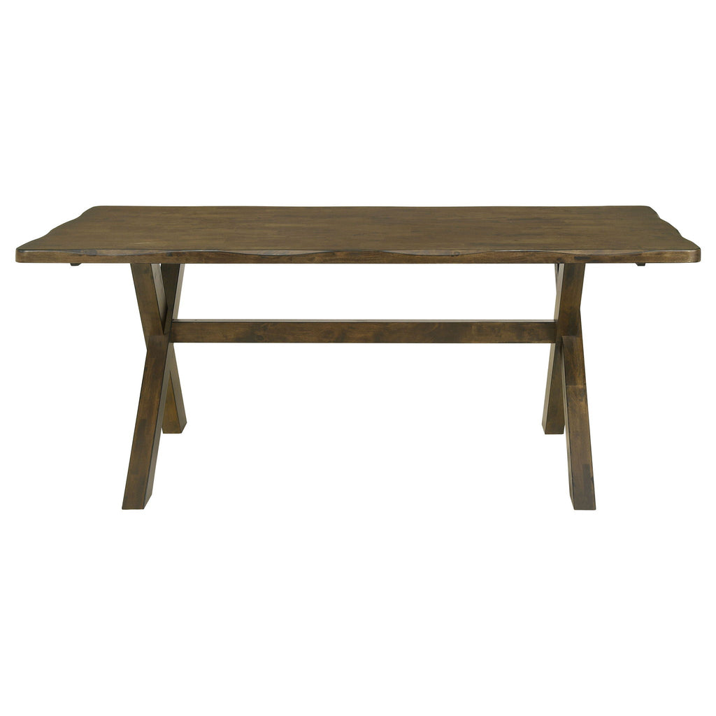 Alston 6-piece Rectangular Dining Table Set Knotty Nutmeg