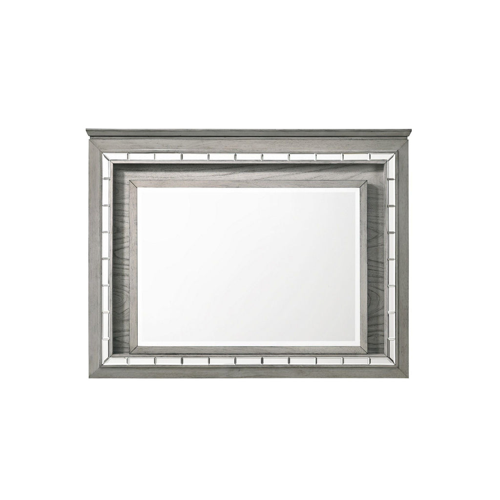 Antares - Mirror With LED - Light Gray