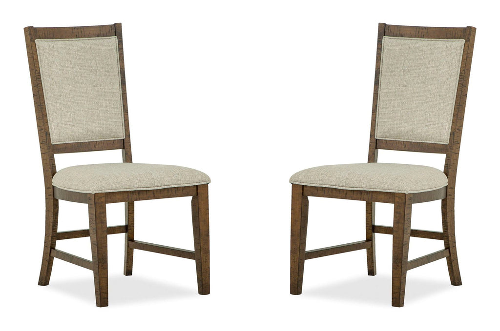 Bay Creek - Step Up Side Chair With Upholstered Seat & Back (Set of 2) - Toasted Nutmeg