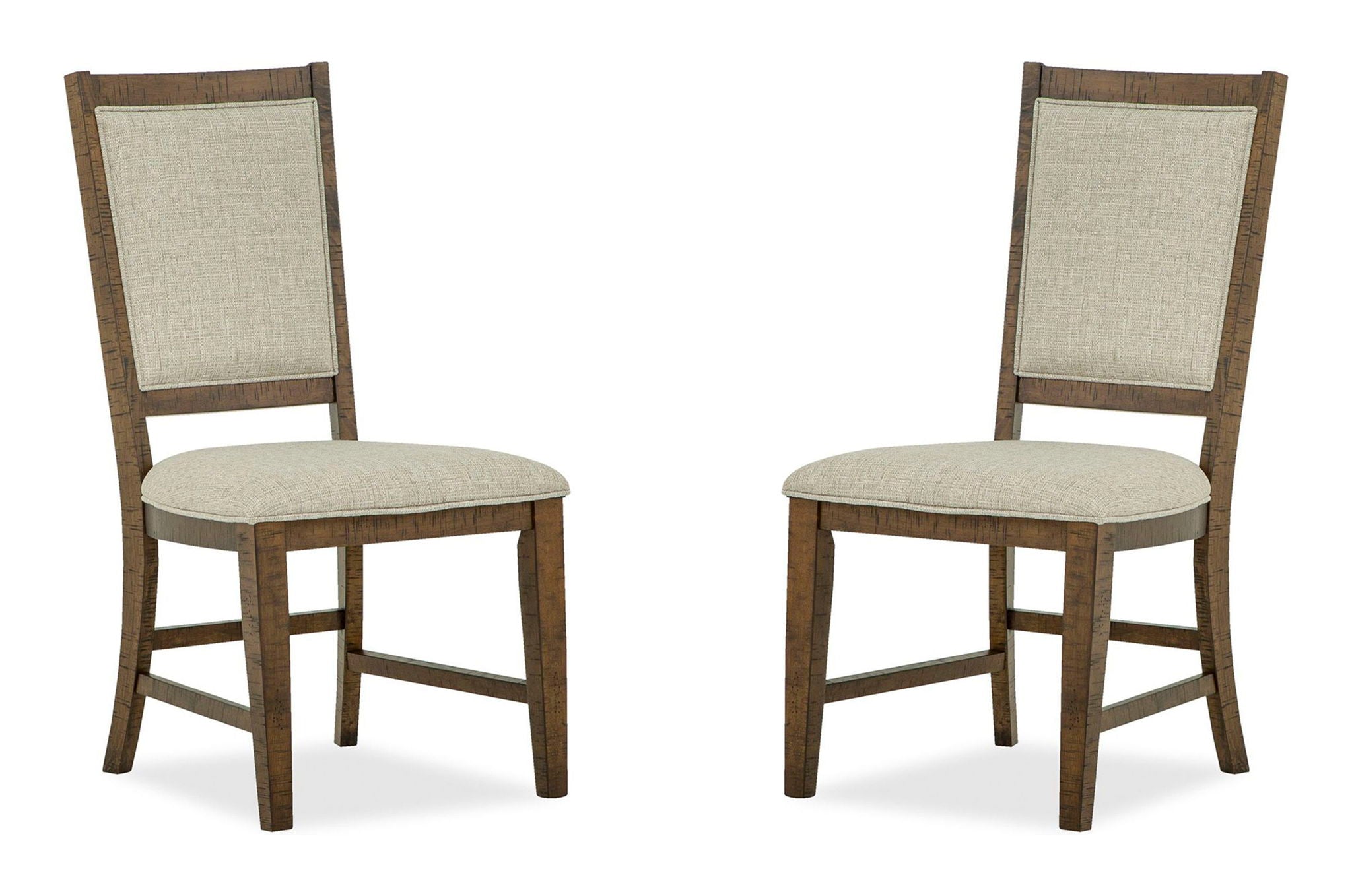 Bay Creek - Step Up Side Chair With Upholstered Seat & Back (Set of 2) - Toasted Nutmeg