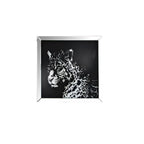 Talisha - Wall Art - Mirrored & Faux Crystal Leopard