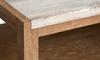 Plum Creek - Rectangular Cocktail Table With Casters