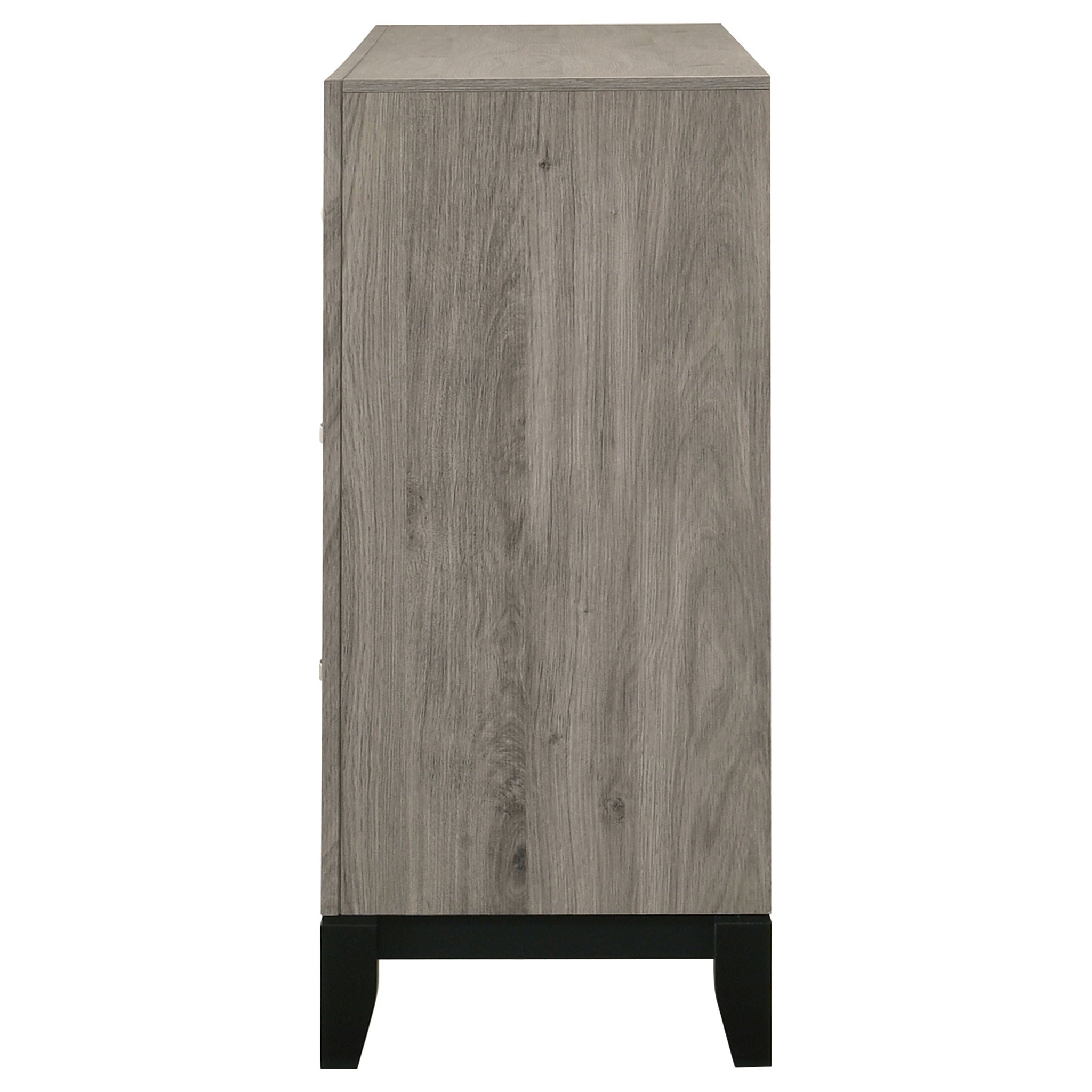 Valen 6-drawer Bedroom Dresser Cabinet Light Taupe