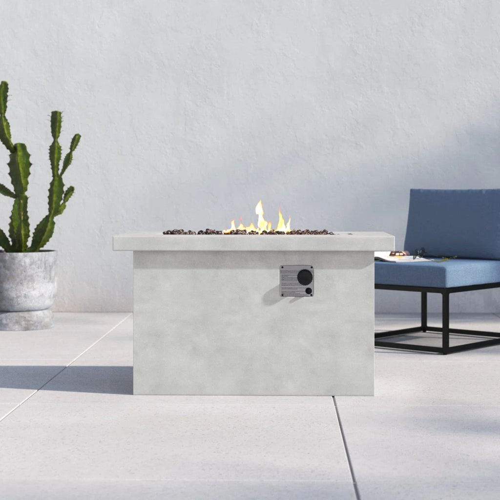 Propane / Gas Outdoor Fire Pit Table Durable Construction
