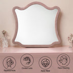 Salonia - Mirror - Pink Velvet