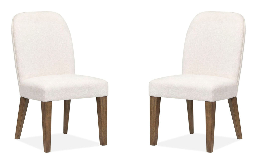 Westbourne - Upholstered Host Chair (Set of 2) - Dark Umber