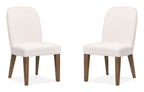 Westbourne - Upholstered Host Chair (Set of 2) - Dark Umber