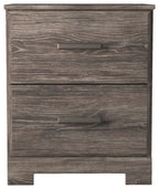 Ralinksi - Two Drawer Night Stand - Gray