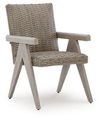 Cliff Trails - Arm Chair (Set of 2) - Beige