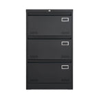 Filing Cabinet Lateral File Cabinet 3 Drawer, Locking Metal File Cabinets Three Drawer, Office Filing Cabinet With Lock Drawers For Home Office