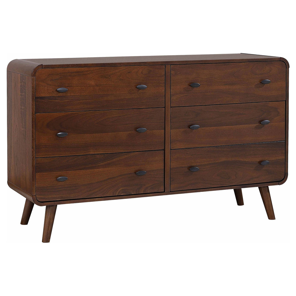 Robyn 4-piece Twin Bedroom Set Dark Walnut