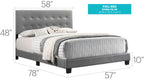 Caldwell - Bed