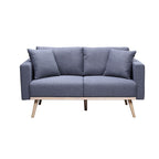 Easton - Fabric Living Room Set With USB Charging Ports Pockets And Pillows (Set of 2)