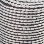 River - Handcrafted Cylindrical Pouf Water Resistant Fabric
