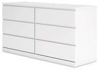 Onita - Six Drawer Dresser