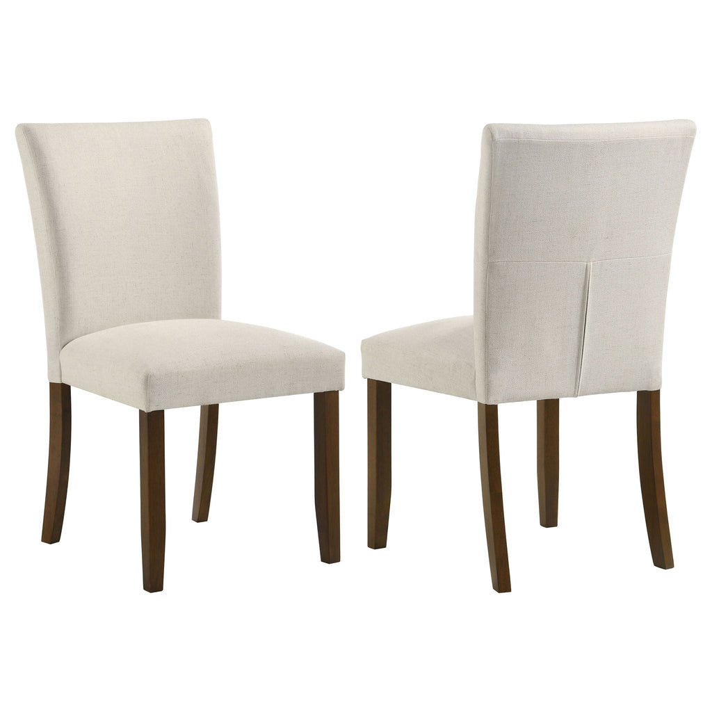 Paxton Upholstered Dining Side Chair Beige (Set of 2)