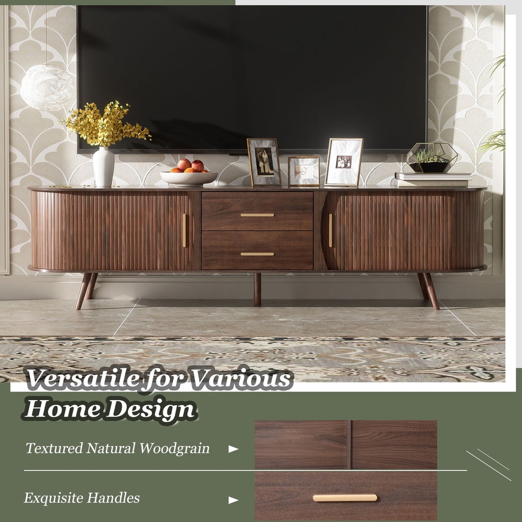 TV Stand, Entertainment Center With Storage
