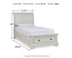 Robbinsdale - Sleigh Bed