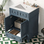 Bathroom Vanity With Sink, Storage Cabinet