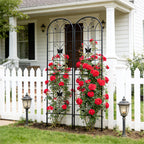 Garden Metal Trellis Rustproof Trellis For Climbing Plants Outdoor Flower Support