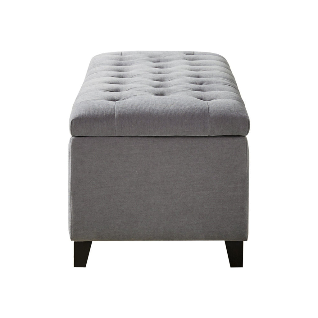 Elegant Design Tufted Top, Soft Close Storage Bench