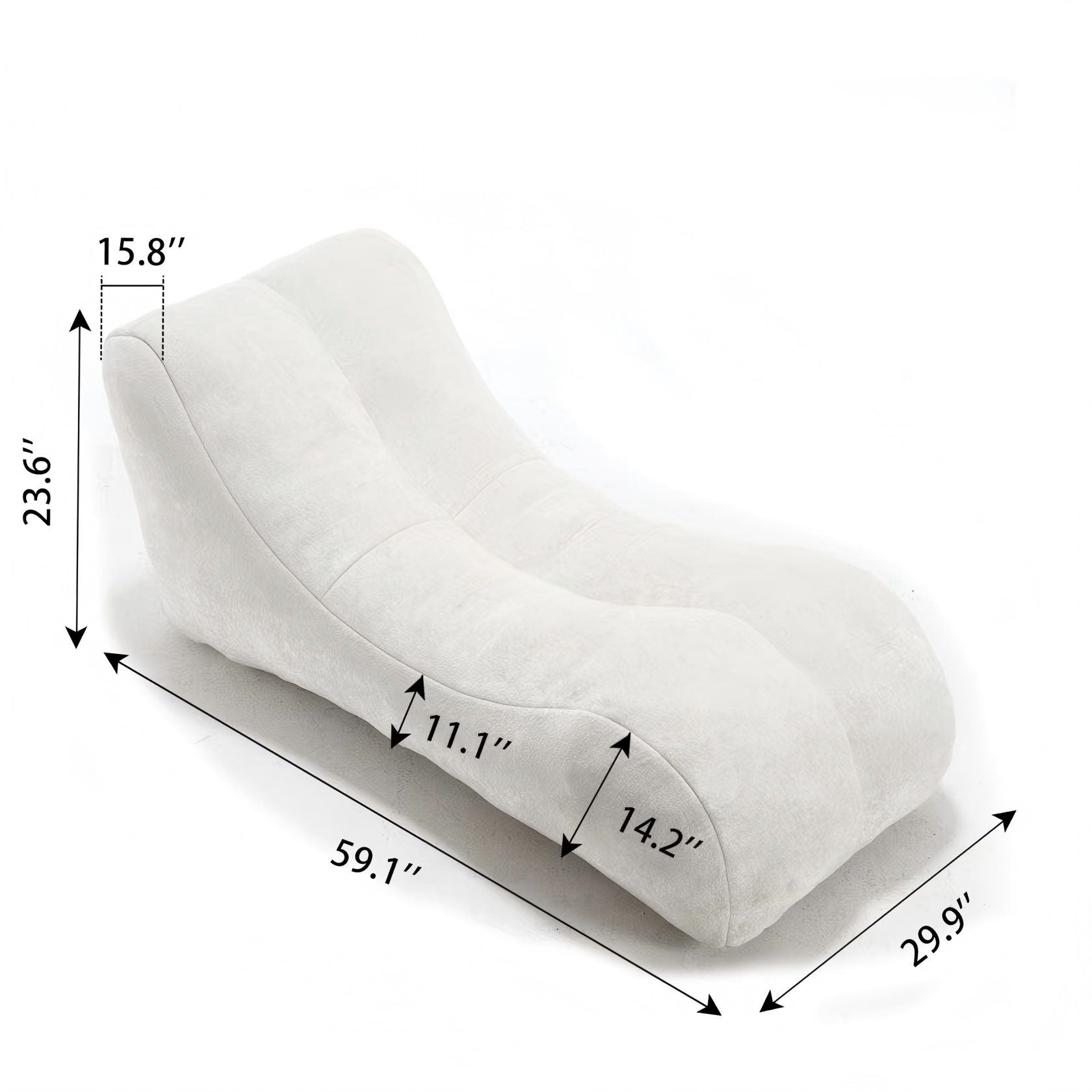 Creative Bean Bag Sofa Chair With High Quality Sponge Filling