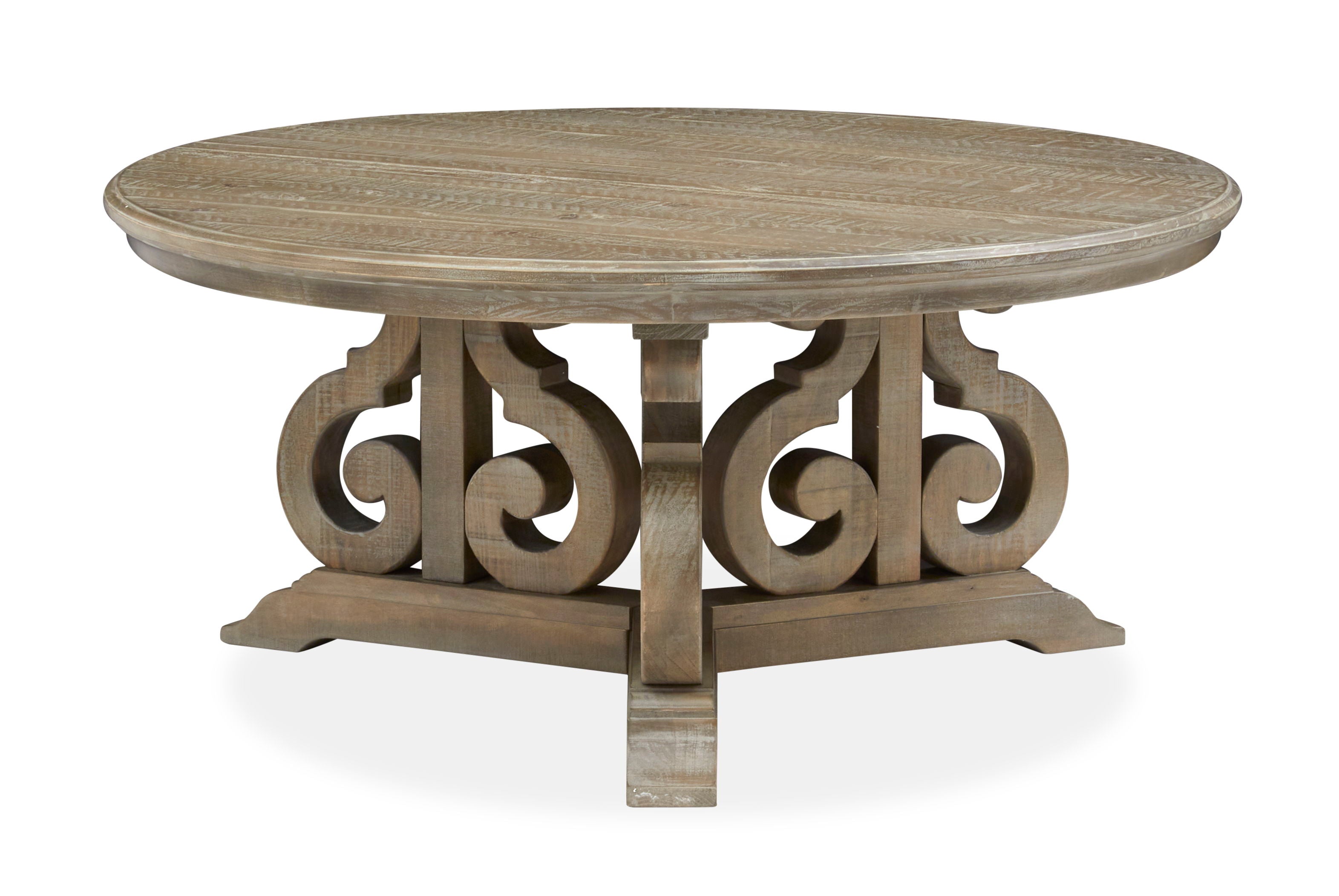 Tinley Park - Round Cocktail Table - Dove Tail Gray
