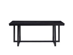 Kini - 7 Pieces Dining Room Set - Black