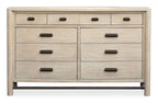 Sunset Cove - Drawer Dresser With Metal Stretchers