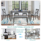 Kitchen Dining Set, Rectangular Dining Table