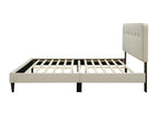 Upholstered Bed Compact With USB