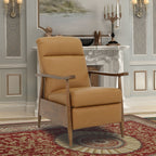 Hampton (B) - Recliner Push Thru The Arms - Santa Fe-Brandy