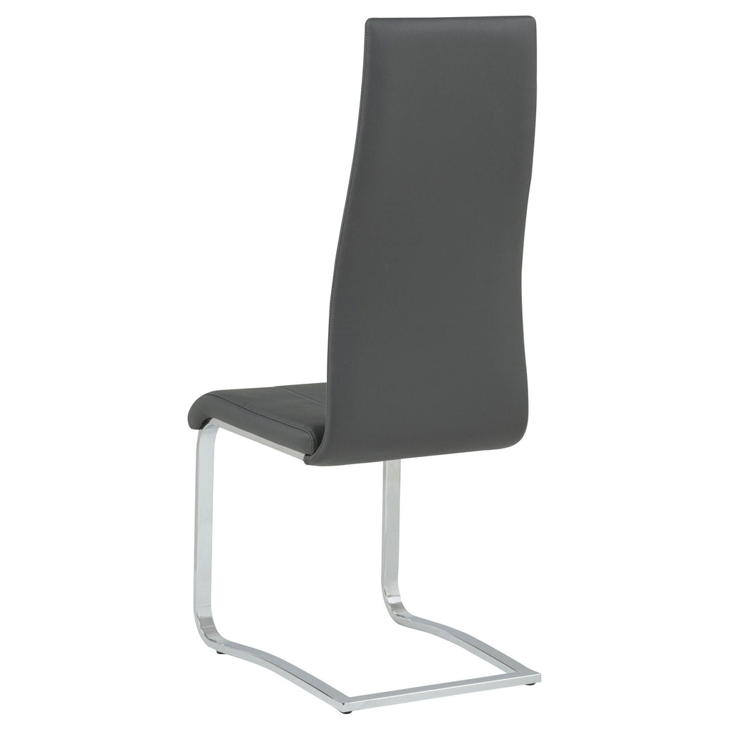 Montclair Upholstered Dining Side Chair Grey (Set of 4)