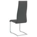 Montclair Upholstered Dining Side Chair Grey (Set of 4)
