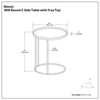 Monet - Metal Table