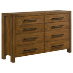 Adderley 8-drawer Bedroom Dresser Cabinet Warm Brown