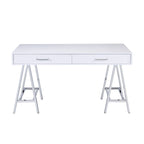 Coleen - High Gloss Writing Desk With USB