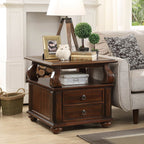 Amado - End Table - Walnut