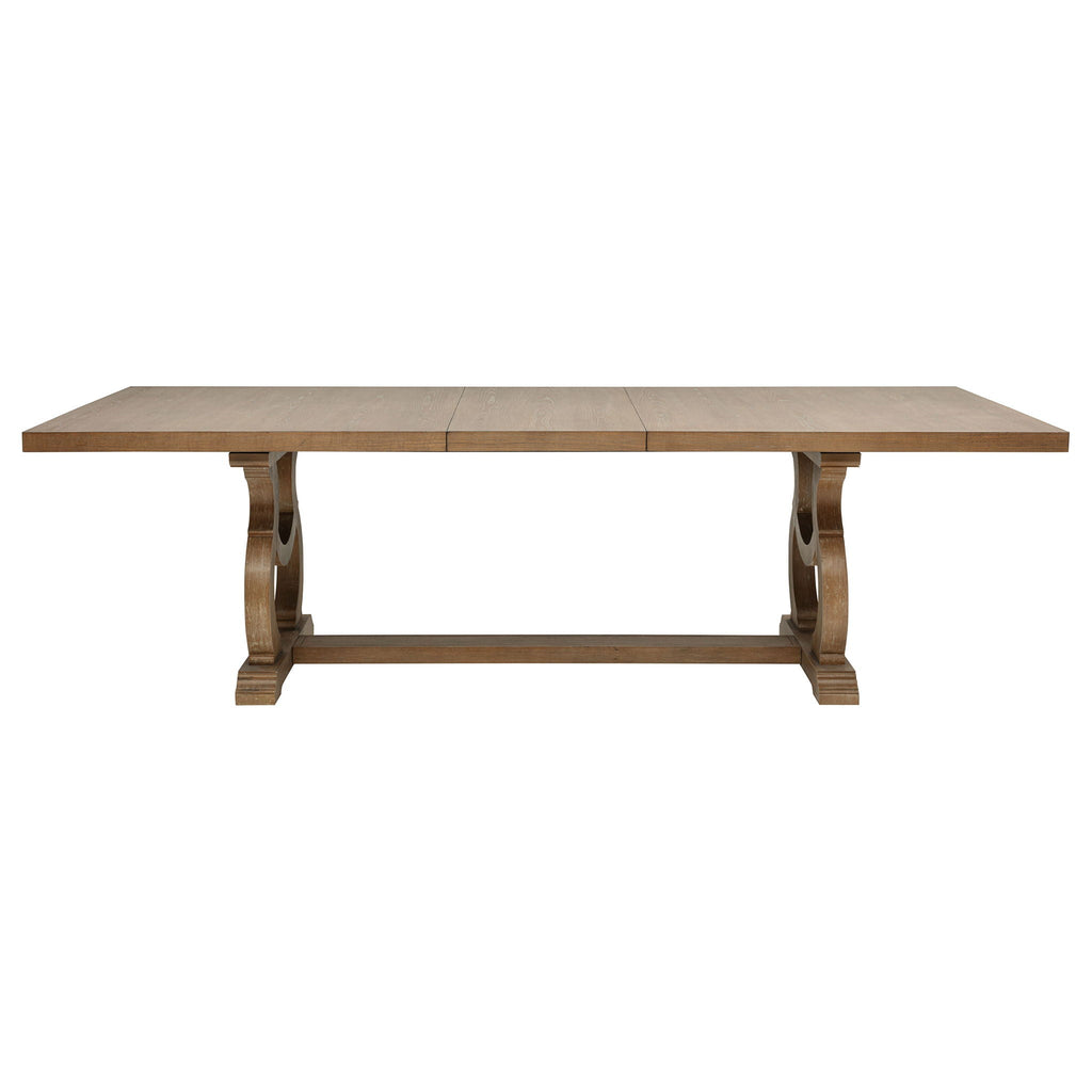 Brockway 5-piece Extension Leaf Dining Set Barley Brown