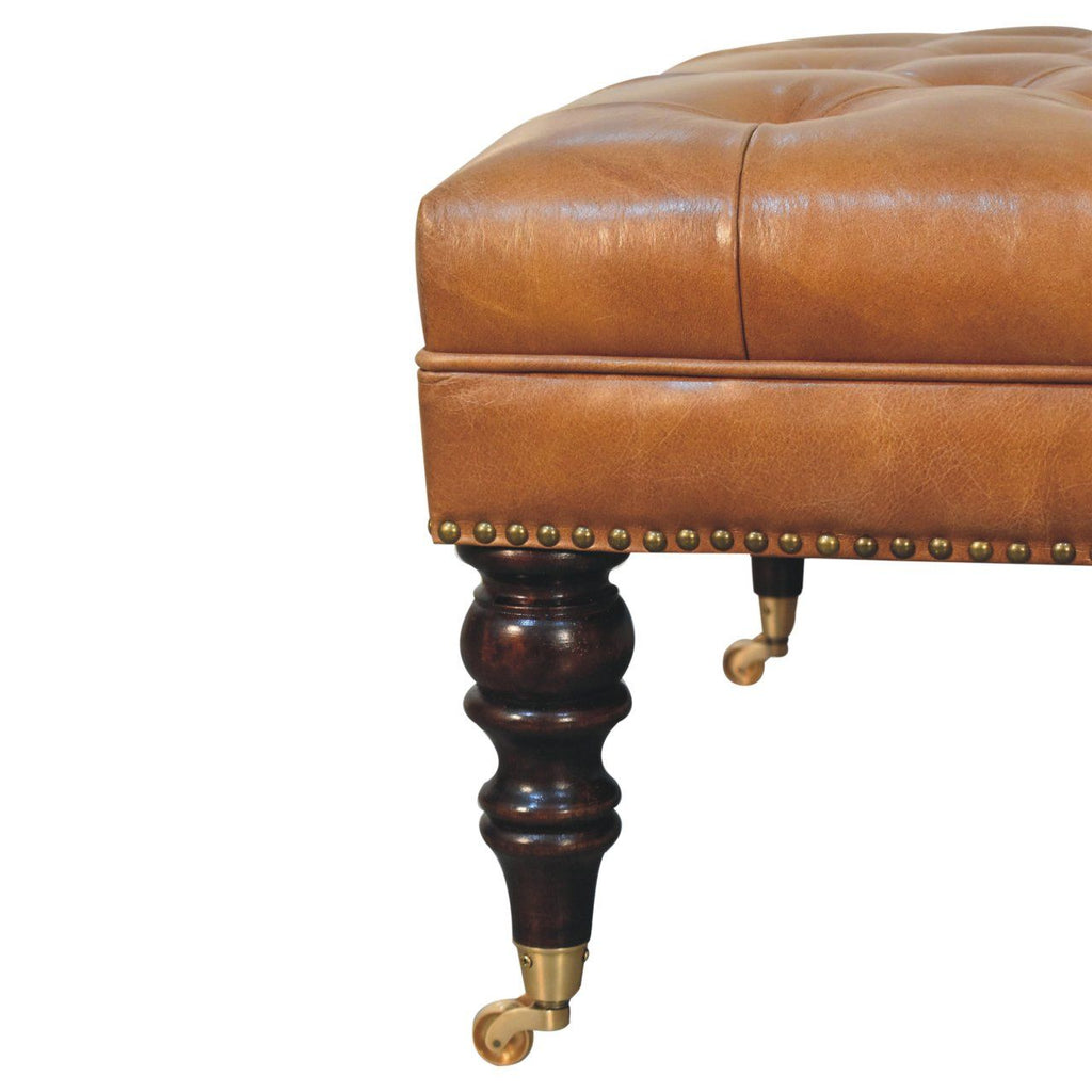 Buffalo - Ottoman With Castor Legs
