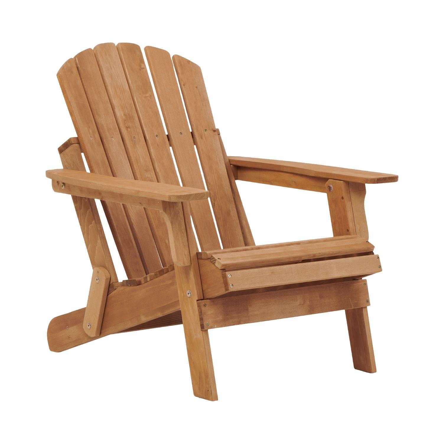 Oversize Outdoor Folding Adirondack Chair, Patio Chair For Garden