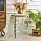 Round Top Carved Table For Living Room
